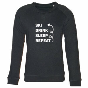 Outlet | Rustaagh Team apres ski dames sweater grijs – Rustaagh