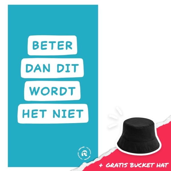 Strandlaken beter dan dit + kado