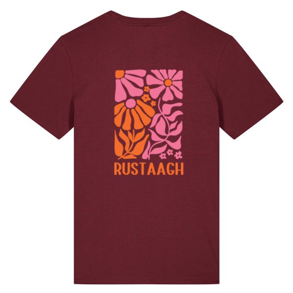 Flower orange T-shirt - Afbeelding 2