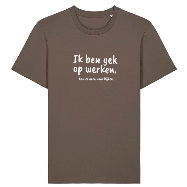Gek op werken T-shirt