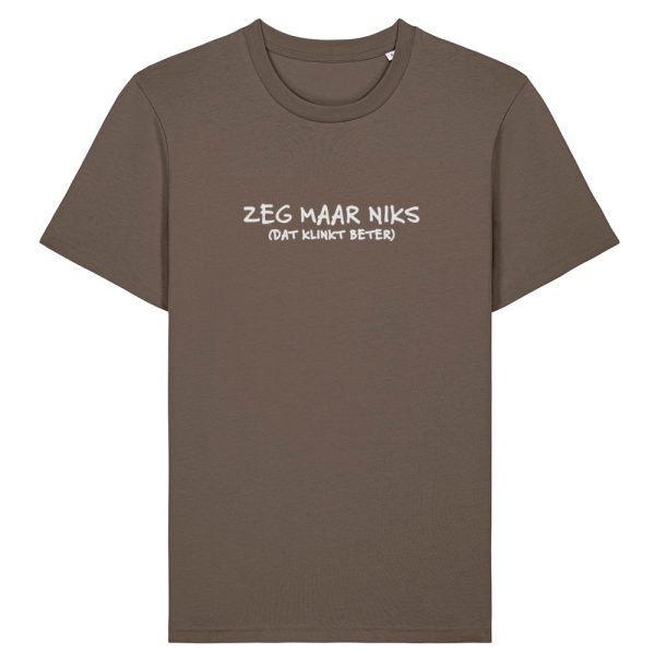 Zeg maar niks T-shirt