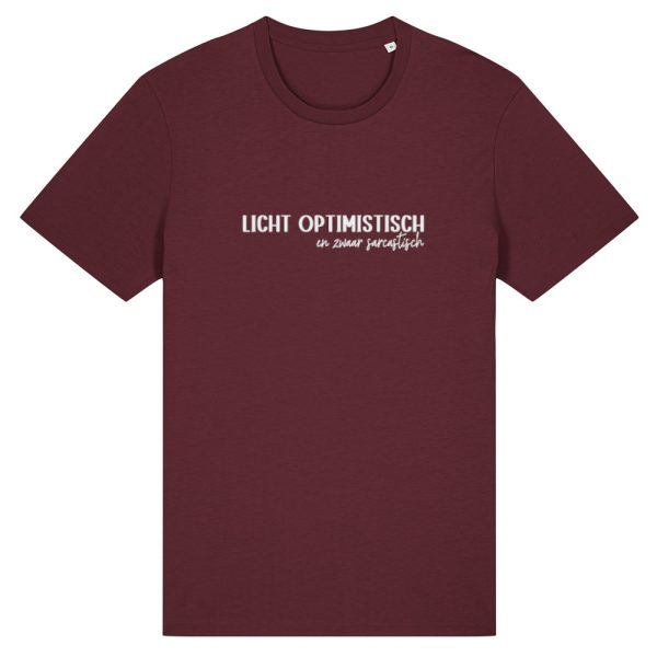 Licht optimistisch T-shirt - Afbeelding 2