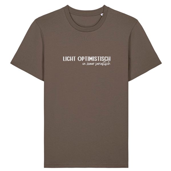 Licht optimistisch T-shirt