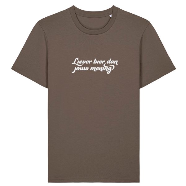 Liever bier dan jouw mening T-shirt - Afbeelding 2