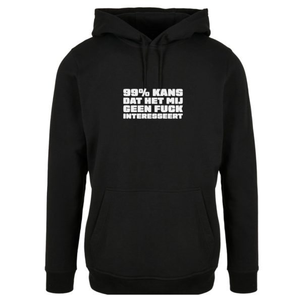 99% kans hoodie + kado - Afbeelding 2