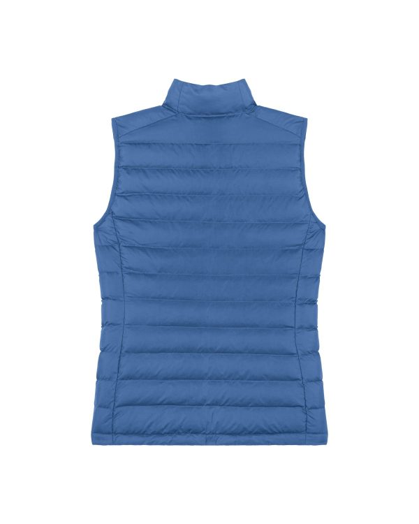 Puffer bodywarmer dames blauw - Afbeelding 4