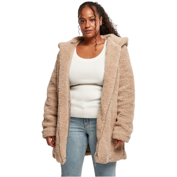 Sherpa jacket dames beige - Afbeelding 11