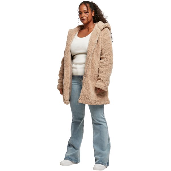 Sherpa jacket dames beige - Afbeelding 3