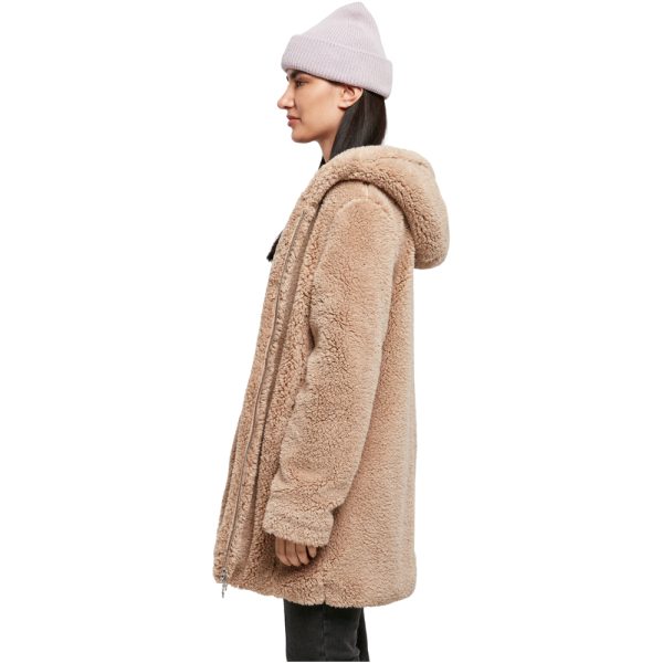 Sherpa jacket dames beige - Afbeelding 8