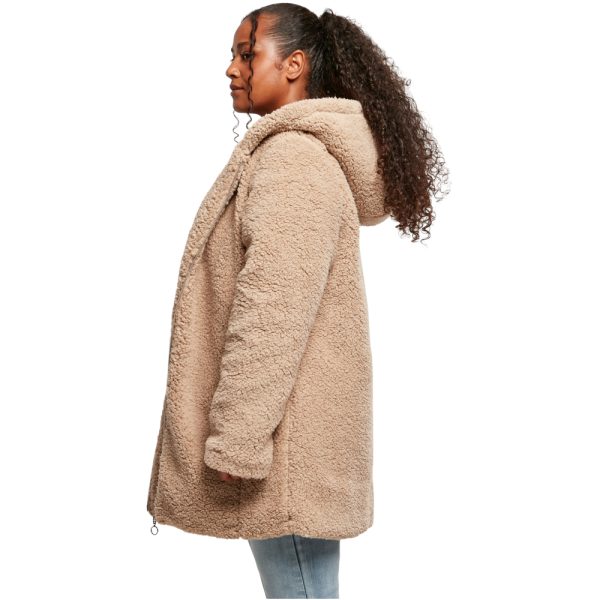 Sherpa jacket dames beige - Afbeelding 7