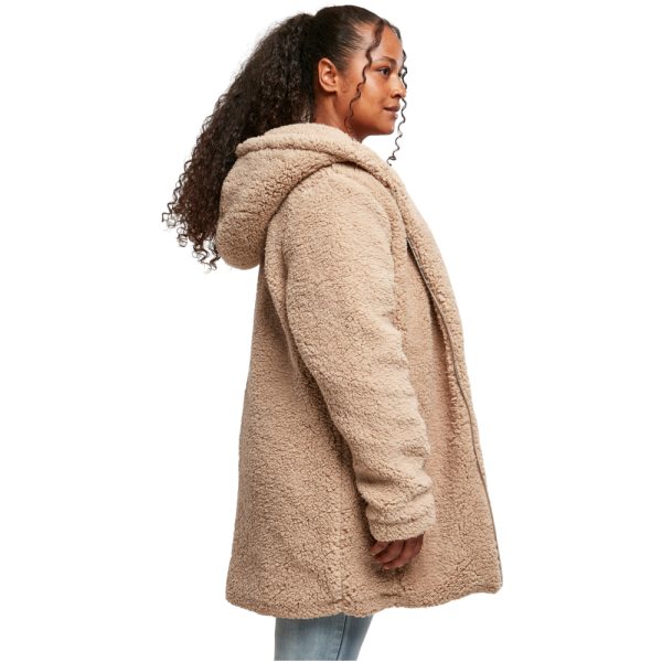 Sherpa jacket dames beige - Afbeelding 5