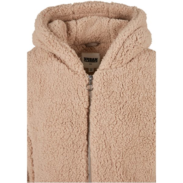 Sherpa jacket dames beige - Afbeelding 15