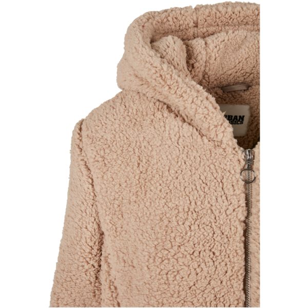 Sherpa jacket dames beige - Afbeelding 16