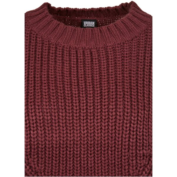 Oversized sweater dames bordeaux - Afbeelding 9