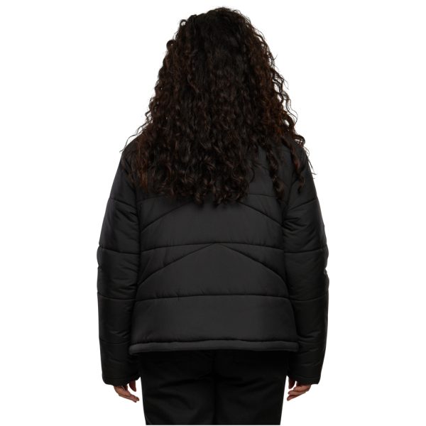 Puffer arrow dames jas zwart - Afbeelding 3