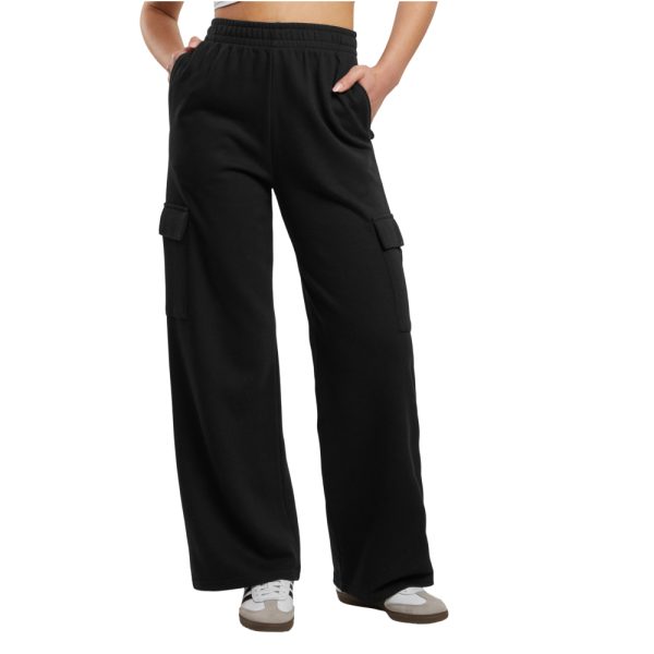 Baggy terry sweatpants dames zwart - Afbeelding 10
