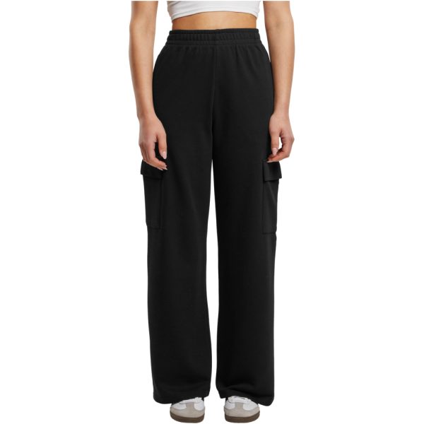 Baggy terry sweatpants dames zwart - Afbeelding 2