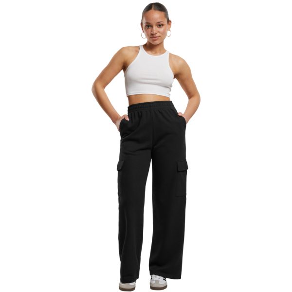 Baggy terry sweatpants dames zwart - Afbeelding 3