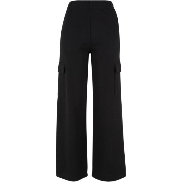Baggy terry sweatpants dames zwart
