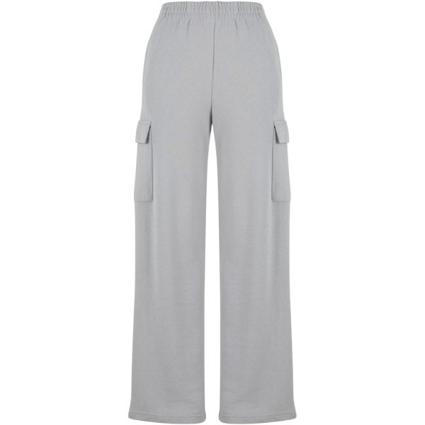 Baggy terry sweatpants dames grijs