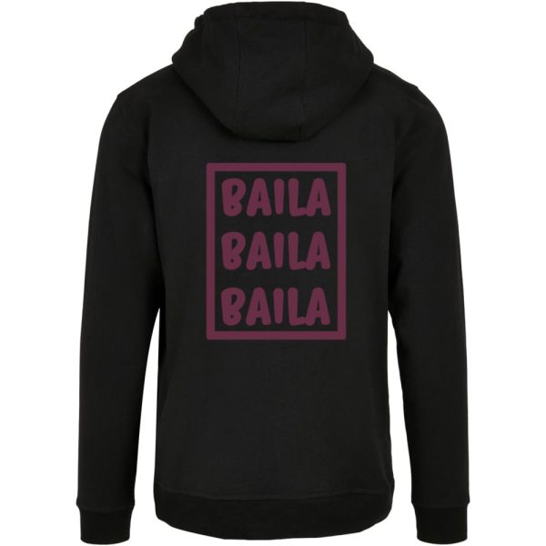 Baila baila baila hoodie zwart + kado