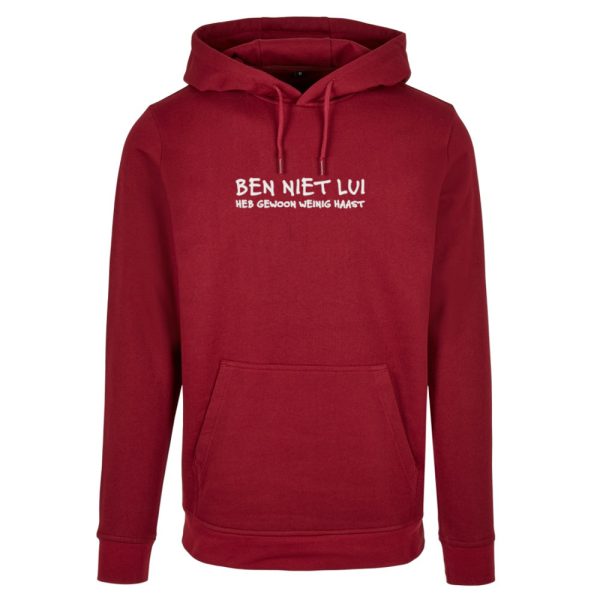 Ben niet lui hoodie + kado - Afbeelding 3
