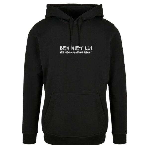 Ben niet lui hoodie + kado