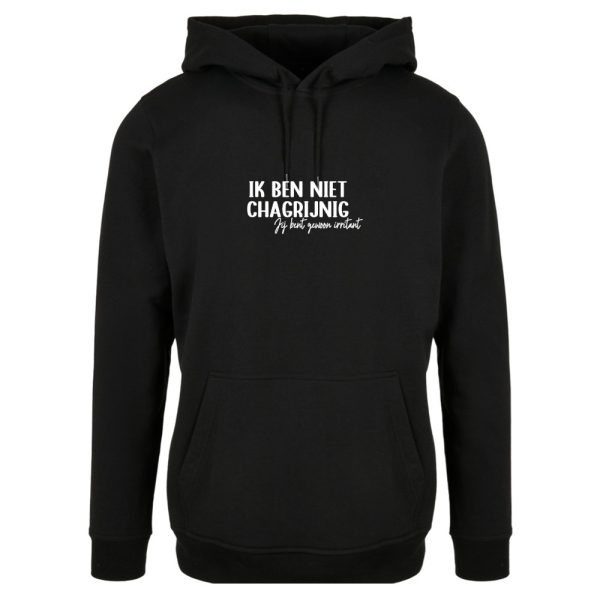 Chagrijnig hoodie + kado - Afbeelding 3
