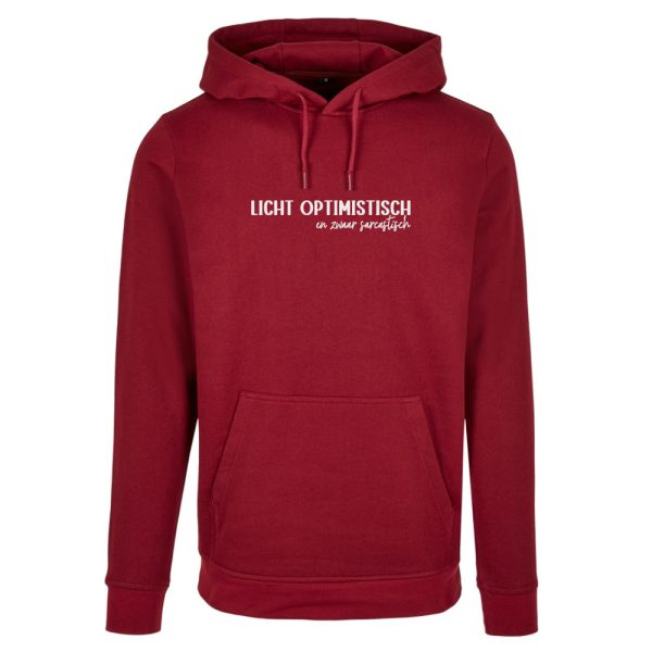 Licht optimistisch hoodie + kado