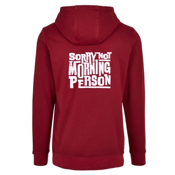 Morning person hoodie + kado - Afbeelding 2