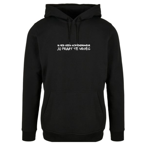 Ochtendhumeur hoodie + kado