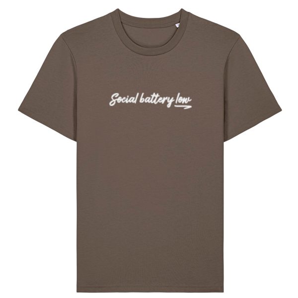 Social battery low T-shirt