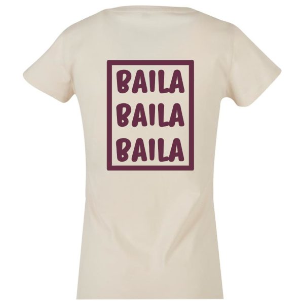 Baila baila classic dames t-shirt beige
