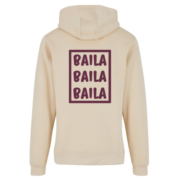 Baila baila baila hoodie beige + kado