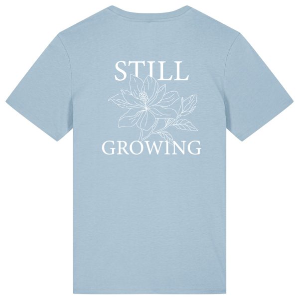 Still Growing T-shirt lichtblauw