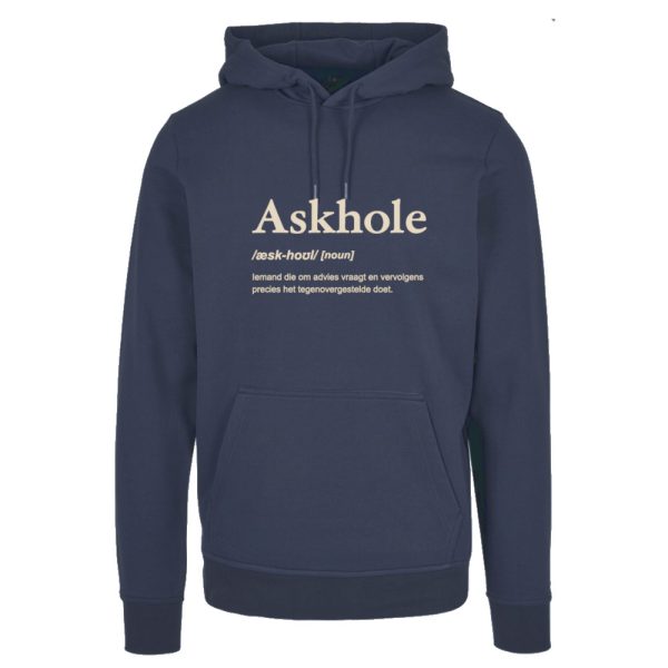 Askhole hoodie + kado