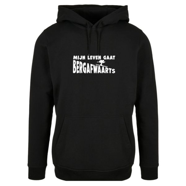 Bergafwaarts hoodie + muts