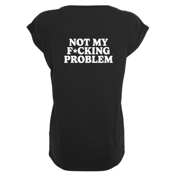 Inner peace T-shirt dames zwart
