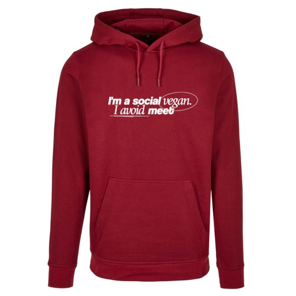 Social vegan hoodie + kado