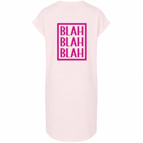 Blah blah dress roze