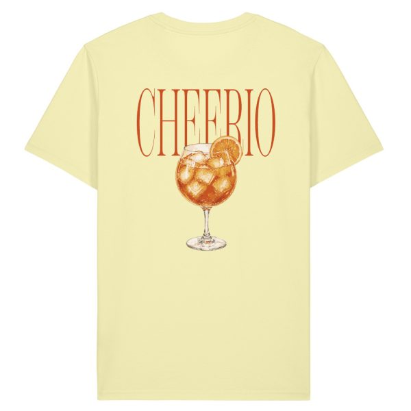 Cheerio T-shirt geel