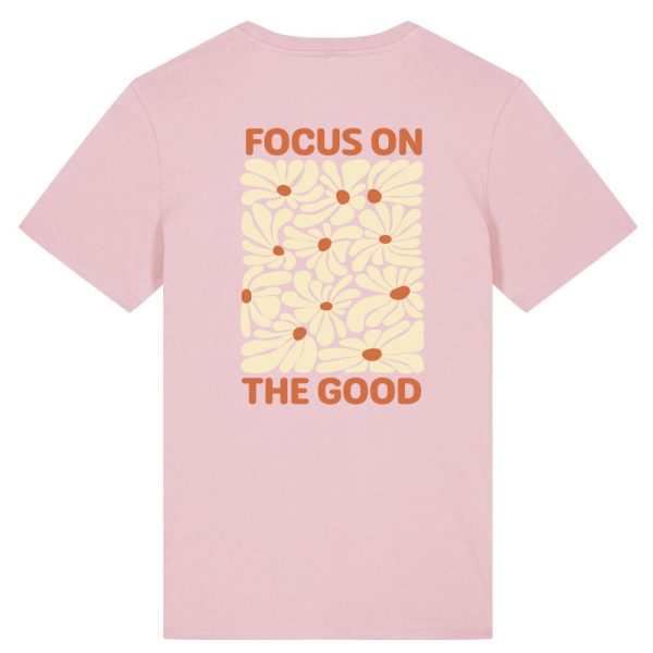 Focus on the good T-shirt roze