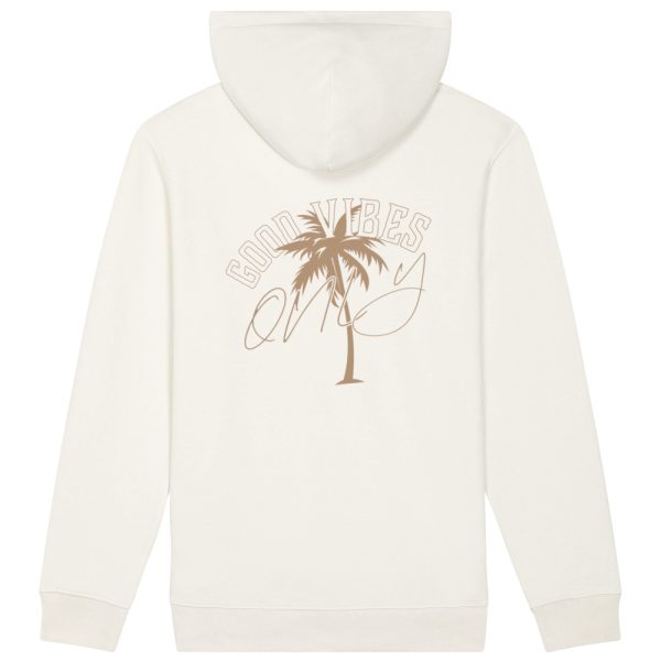 Good vibes only hoodie off white