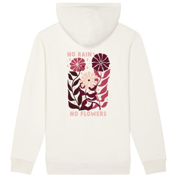No rain hoodie off white
