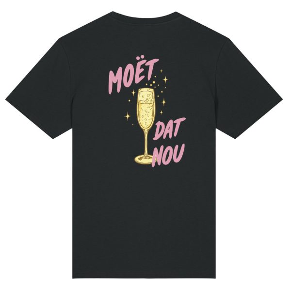 Moët dat nou T-shirt zwart