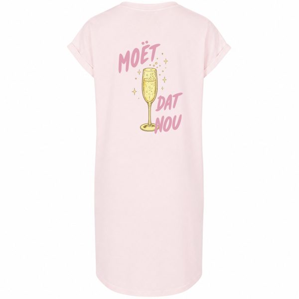 Moët dat nou dress roze