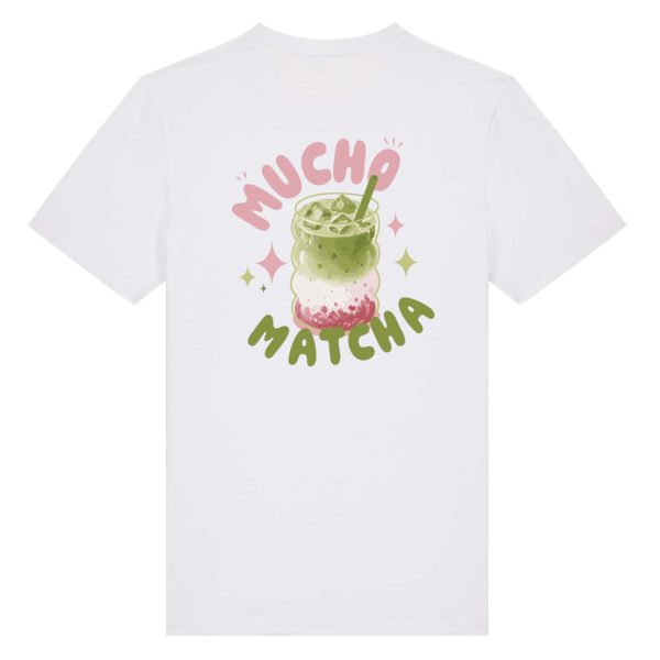 Mucho matcha T-shirt wit