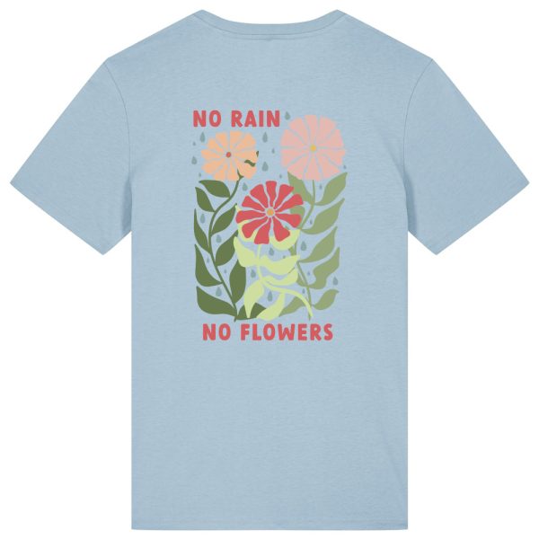 No rain summer edition T-shirt lichtblauw
