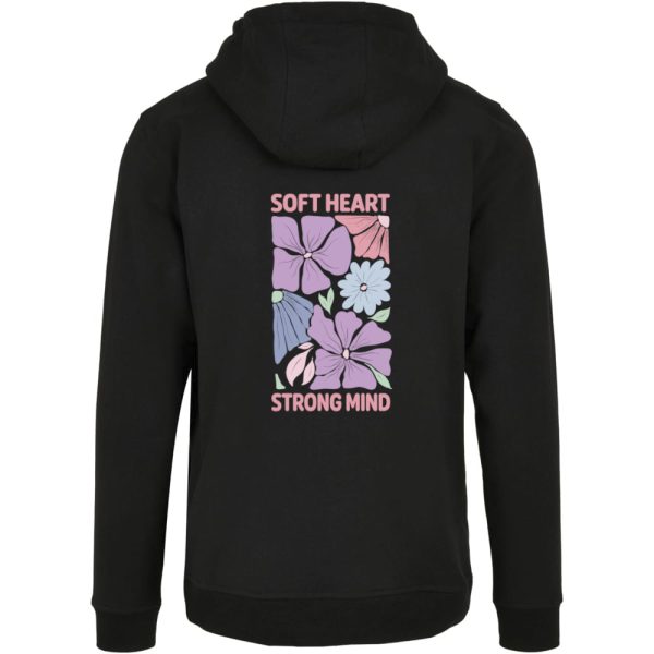 Soft heart pastel hoodie