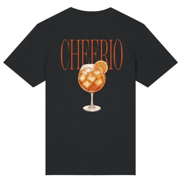 Cheerio T-shirt zwart